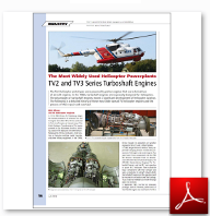 TV2 and TV3 Series Turboshaft Engines (L+K) TV2 and TV3 Series Turboshaft Engines (L+K)