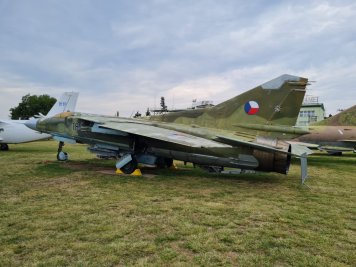 MiG-23 MF v Leteckém muzeu Kunovice