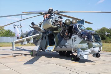 Bitevní vrtulník Mi-24V