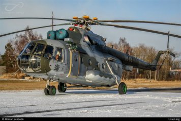 Druhým strojem na pasažérskou přestavbu bude vrtulník Mi-17 č. 0848