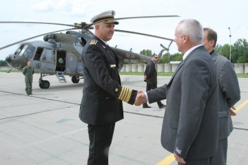 Návštěva černohorské vojenské delegace