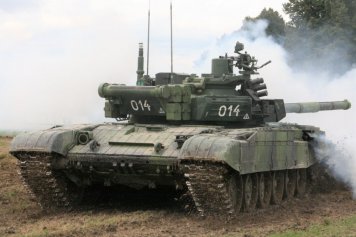 Ukázka tanku T-72M4CZ