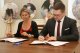 Memorandum o spolupráci s KCVV Praha podepsali Daniela Kamarádová a Jiří Protiva