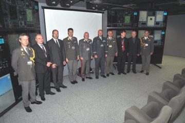 Austrian military delagation visted LOM PRAHA