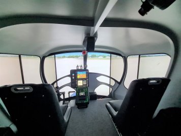 Simulátor pro vrtulníky Enstrom 480B-G