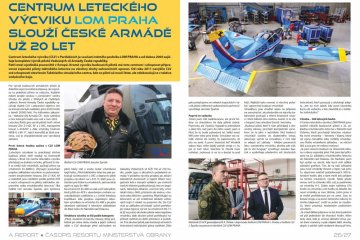 Centrum leteckého výcviku LOM PRAHA slouží české armádě už 20 let